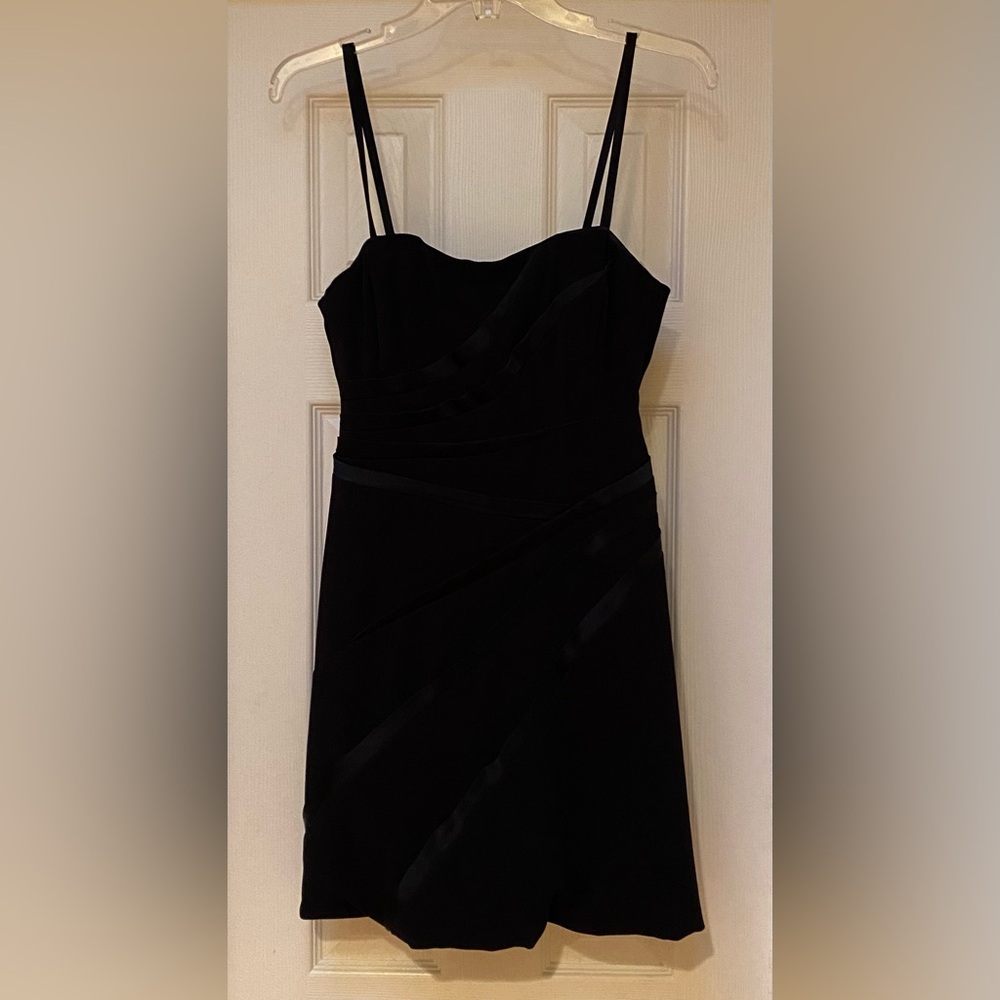 Nanette Lepore black mini dress size 2.